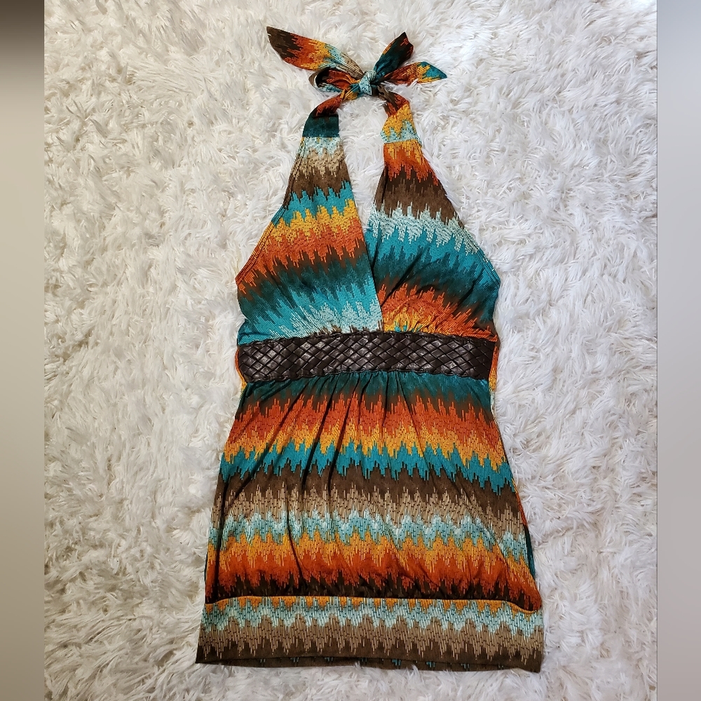 Boho halter top